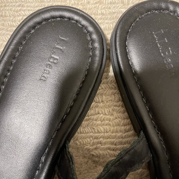 NWOT L.L. Bean Women’s Leather Sandals - SIZE 9 - Picture 2 of 5